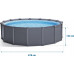 Intex Swimming pool rack 478cm 11w1 (26384)