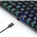Redragon K607 APS TKL Low Profile Blue (K607-RGB)