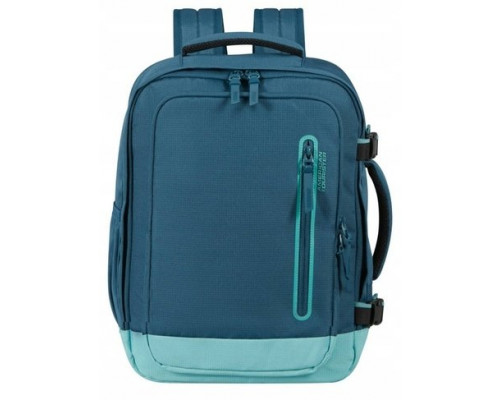 Hama 159226 A923 AMER.TOUR. Plecak Kabinowy (RYANAIR/WIZZ AIR) TAKE2CABIN S/M SPORT HARBOR BLUE/DUSTY TURQ