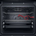 Whirlpool 73 L pirolityczna tirasowana czarna do zabudowy elektryczna piekarnik WOI98MPT2SBA