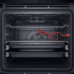 Whirlpool 73 L pirolityczna tirasowana czarna do zabudowy elektryczna piekarnik WOI98MPT2SBA
