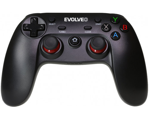 Pad Evolveo Evolveo EasyPhone Fighter F1 Black Bluetooth/USB Gamepad Android, PC, Playstation 3