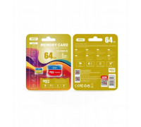 SD  PNY XO microSDXC 64GB Klasa 10 (GSM192634)