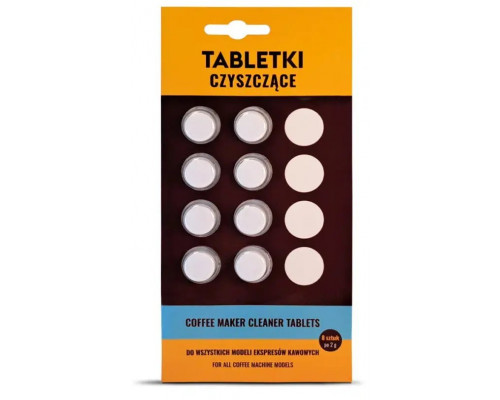 4Swiss tabletki czyszczące do ekspresów do kawy 8 szt. (by E-barista)