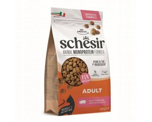 Schesir karma sucha Animal Monoprotein Formula szynka 1,5 kg worek