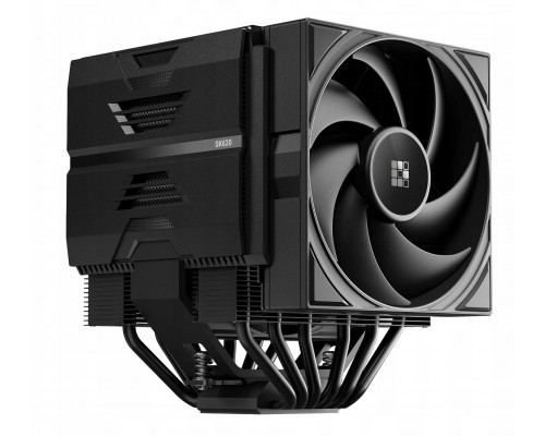 SilentiumPC Sudokoo SK620 Cooling CPU, Podwójna wieża - 2x 120mm, czarny (R-SK620-BKNPAN-GAS)