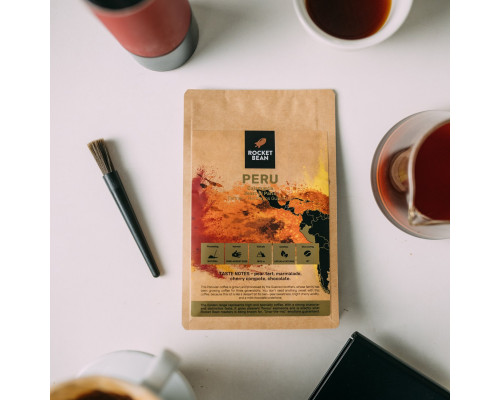 Rocket Bean - kawa ziarnista Peru Hermanos Guerreros Natural Filter 200 g (2101014989)