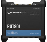 Teltonika Cellular network Black Aluminium Fast Ethernet 10,100 Mbit/s (RUT901)