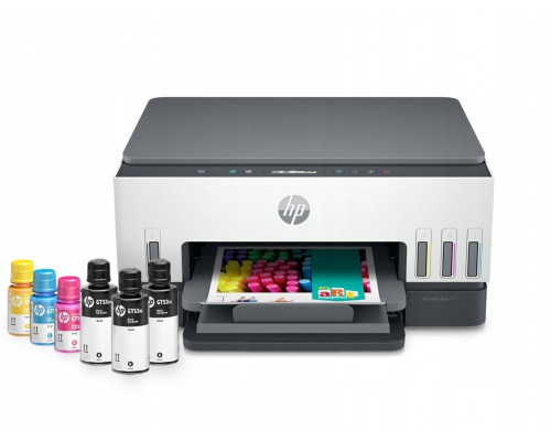 MFP HP Smart Tank 670 AiO + Zestaw tuszy GT53/GT52 (6UU48A+1VV21AE+M0H54AE+M0H55AE+M0H56AE)