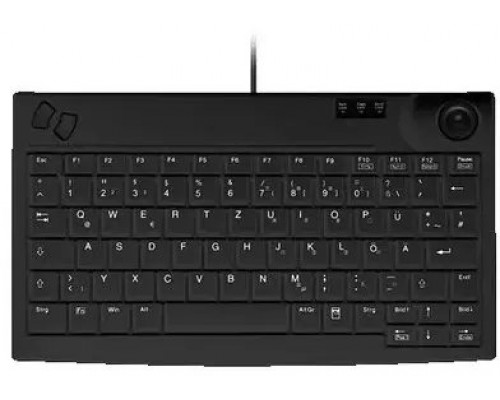 Contour ACTIVE KEY Industry 4.0 Mini Trackball Keyboard USB (AK-440-TU-B/FR)