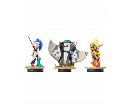 Amiibo Splatoon Shiver, Frye and Big Man