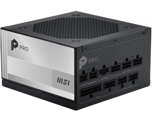 MSI PRO A1000PL PCIE5 1000W (306-7ZPLX11-HD8)