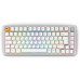 Glorious GMMK Pro  klawiatura, 75% - Pre-built, ISO UK-Layout - White (GLO-GMMK-P75-FOX-ISO-W-UK)