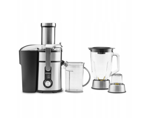 Gastroback Design Digital Pro odśrodkowa 1300 W Black, Stal nierdzewna (40153)