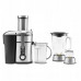 Gastroback Design Digital Pro odśrodkowa 1300 W Black, Stal nierdzewna (40153)