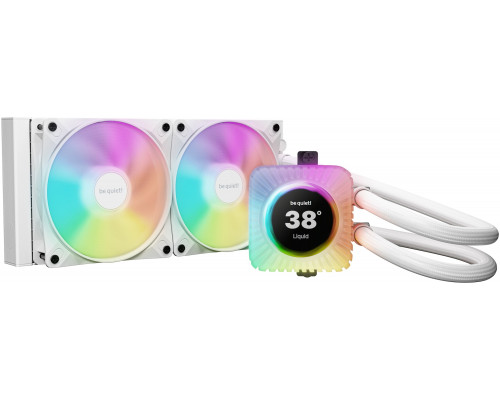 be quiet! Be quiet! LIGHT LOOP IO LCD | 240mm procesor chłodnica cieczy all-in-one 12 cm White 1 szt. (BW035)