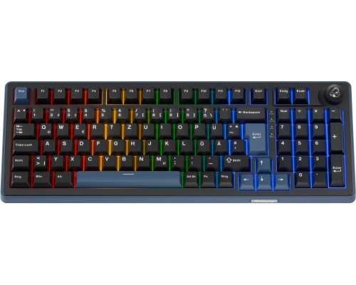 Ducky  OK-M 98, 98%, Hot-swap, RGB, ISO - KTT Linear (DKOKM2598-KWDEPDCOCH1)
