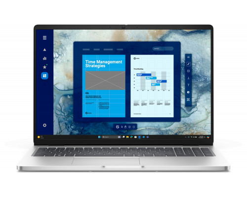 Laptop Dell Pro 16 PC16250 Intel Core Ultra 7 255U Laptop 40,6 cm (16") Full HD+ 16 GB DDR5-SDRAM 512 GB SSD Wi-Fi 6E (802.11ax) Windows 11 Pro Platyna Amerykański międzynarodowy (J5VK9)