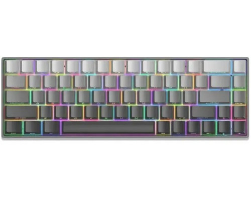 White Shark  Nunchaku szara Gradient Red Switch RGB Hot-Swap (NUNCHAKU-G-US-RED.SW)