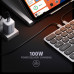 Axagon HMC-KB-PT USB-C 5Gbps Keyboard (PT) 9in1 hub HMC-KB-PT
