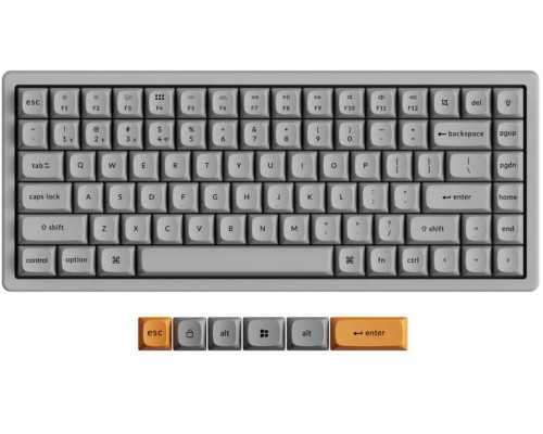 Keychron K2 HE Concrete Edition Gateron Double-Rail Magnetic Nebula (4894979047205)