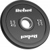 Rebel olympic rubberized bumper zestaw 2x2.5kg, otwór 51 mm, ACTIVE (RBA-2144-02.5)