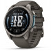 Smartwatch Garmin Fēnix® 9 – 47mm Tytan z kamienno-Graym silikonowym paskiem (010-04762-01)