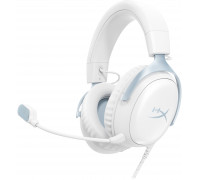 HyperX Cloud III - Gaming Headset (White/Blue) (DF7F1AA)