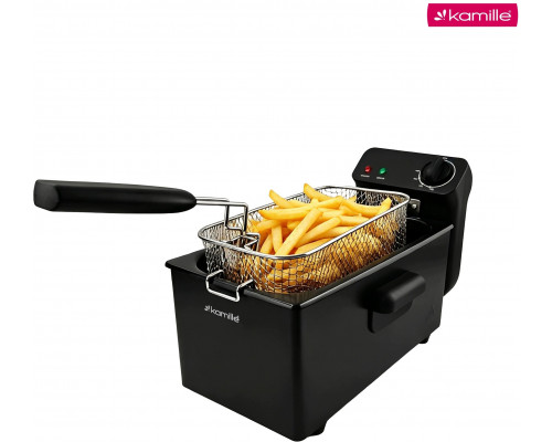 ACV Frytownica 6816 czarna 2000 W 3.0 L (KAMI-FR-010-70)