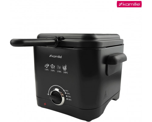 ACV Frytownica 6815 czarna 2000 W 1.5 L (KAMI-FR-010-60)