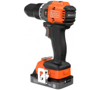 Makita Black & Decker 18V Cordless Drill Driver with Battery and Case | Black & Decker (BLD783E1K)