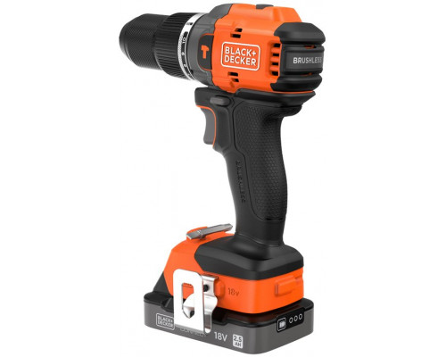 Makita Black & Decker 18V Cordless Drill Driver with Battery and Case | Black & Decker (BLD783E1K)