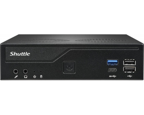 Mini PC Shuttle Barebone slim DH610V2 z 8GB DDR5 RAM (DH610V2_ Bundle_8GB)