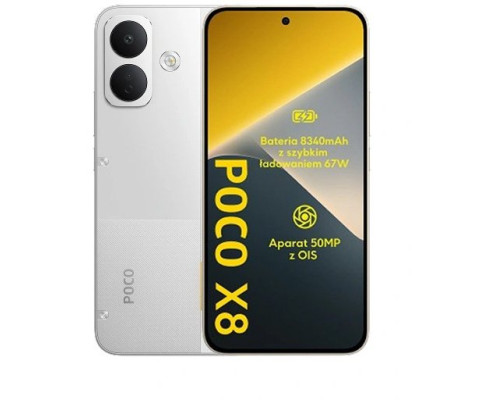 POCO X8 5G 8/256GB White (MZB0P7IEU)