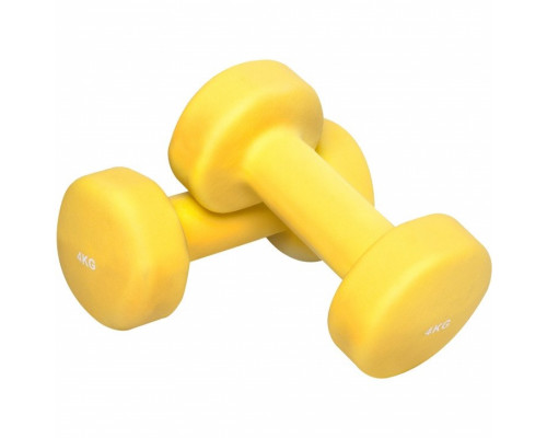 Gorilla Sports Dumbbells 100530-00032-0101 neoprene 2 x 4 kg