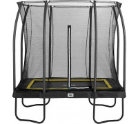 Garden trampoline Salta Comfort Edition with inner mesh 214 x 153 cm black