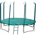 Garden Trampoline Jumpi Garden Maxy Comfort With inner mesh 12.5 FT 374 cm Green