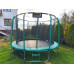 Garden Trampoline Jumpi Garden Maxy Comfort With inner mesh 12.5 FT 374 cm Green