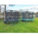 Garden Trampoline Jumpi Garden Maxy Comfort With inner mesh 12.5 FT 374 cm Green
