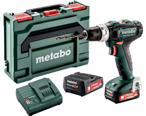 Metabo SB 12 12 V 2 x akumulator 2 Ah