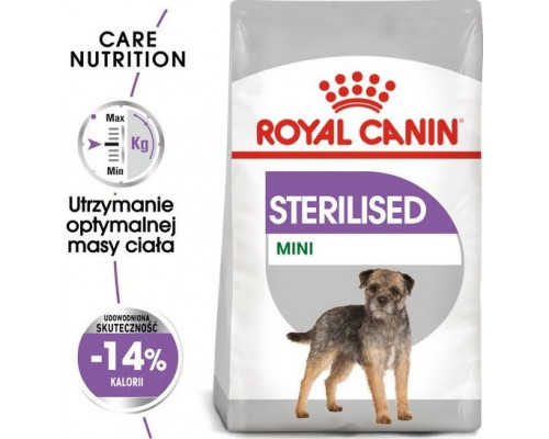 Royal Canin Royal Canin Mini Sterilised karma dry for dogs adults, races small ones, sterilized 3kg