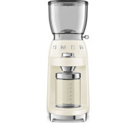 Smeg Elektryczny młynek do kawy, kremowy Smeg CGF01CREU