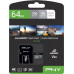 SD  PNY PRO Elite MicroSDXC 64 GB Class 10 UHS-I/U3 A1 V30 (P-SDU64GV31100PRO-GE)