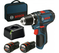 Bosch GSR 12V-15 12 V 2 x akumulator 2 Ah (060186810F)