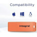 Pendrive Integral Neon, 64 GB  (INFD64GBNEONOR)