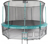 Garden Trampoline Jumpi Garden Maxy Comfort With inner mesh 14.5 FT 435 cm Green