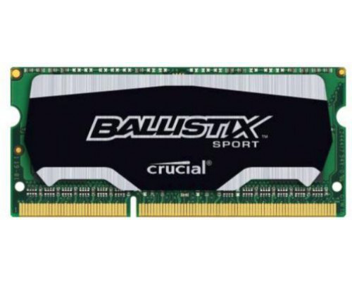 Ballistix Sport, SODIMM, DDR3, 4 GB, 1866 MHz, CL9 (BLS4G3N169ES4CEU)