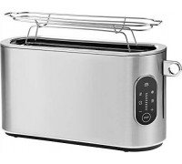WMF WMF Lumero, długa szczelina, podwójny toster, wyświetlacz dotykowy, lampka LED, jednostronne opiekanie, 1-krotny przycisk, 10 poziomów brązowienia, do kromek chleba, tosty XXL, matowa stainless steel