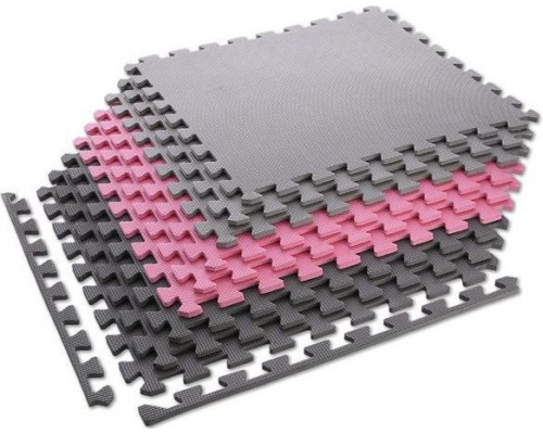 One Fitness Aizsargsegums MP10 180 cm x 180 cm x 1 cm daudzkrāsains