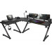 Gaming galds Huzaro Hero 7.0 Black 154 cmx117 cm